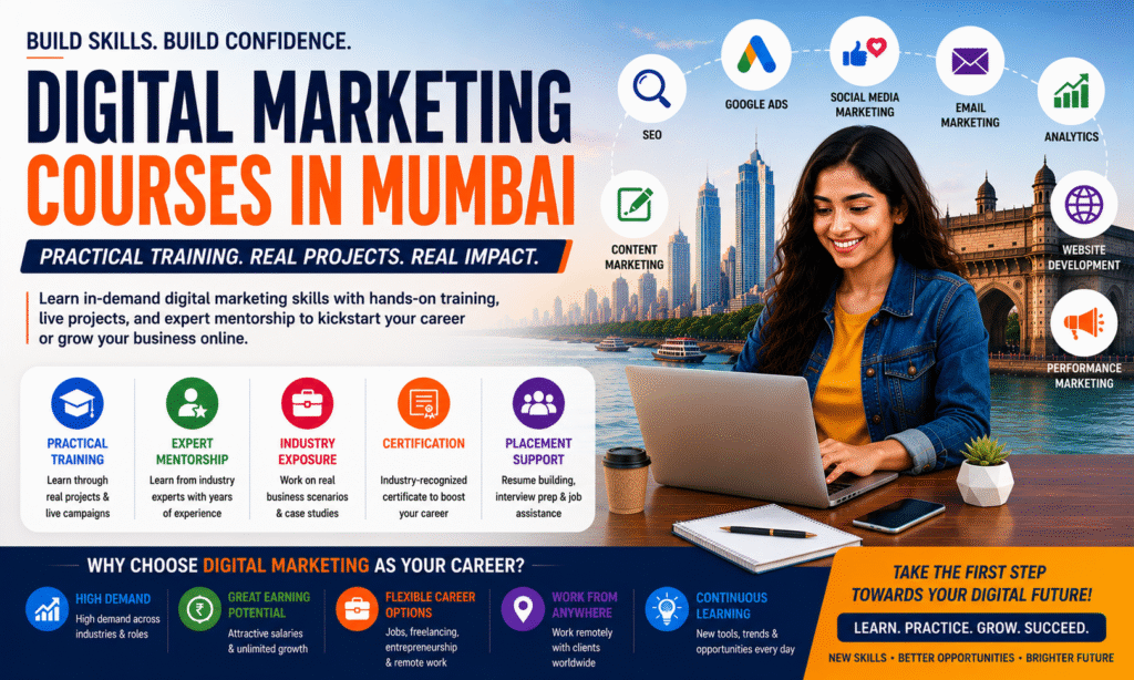 Digital Marketing Courses in Mumbai: The Ultimate Career Guide for Students, Professionals, and Entrepreneurs in 2026